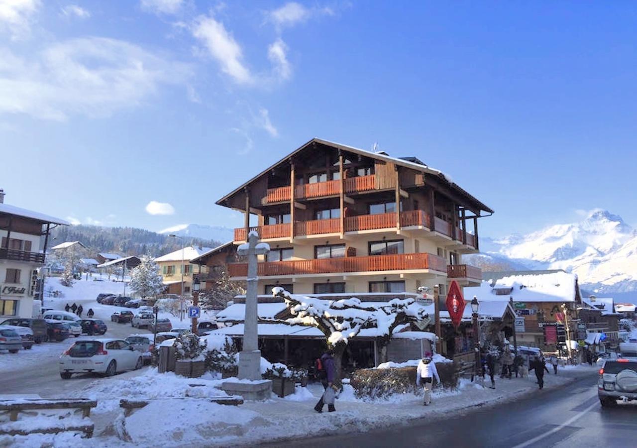 Les Aiguilles De Warens Vila Combloux Exterior foto